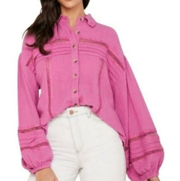 Free People Tops - FP Summer Stars Shirt